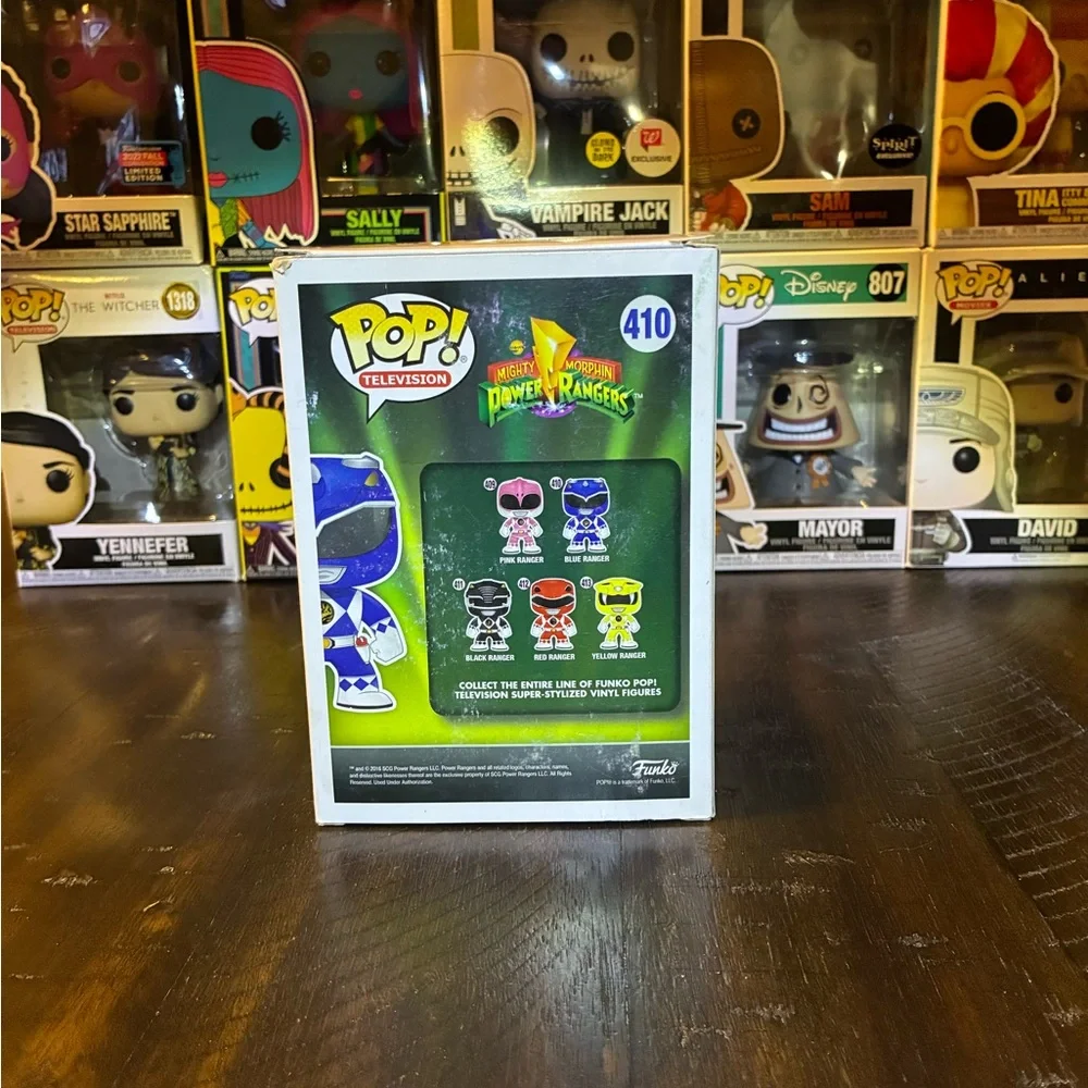 Funko Pop! Television Blue Ranger (Morphing) Exclusive Vinyl Figure #410